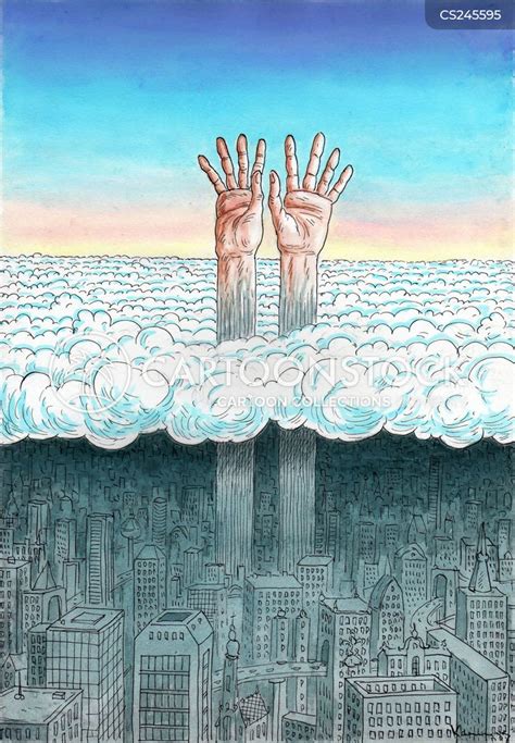 Twin Towers Cartoon