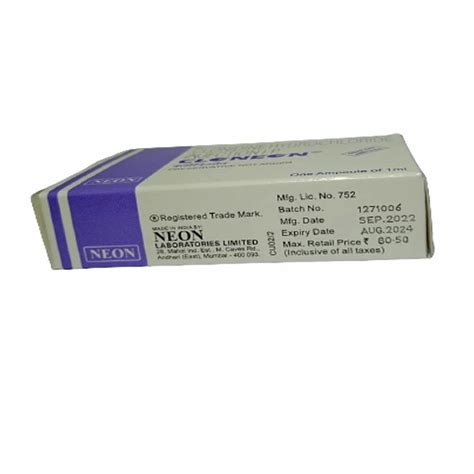 Clonidine Hydrochloride Injection IP at Rs 55/box | Doxorubicin ...