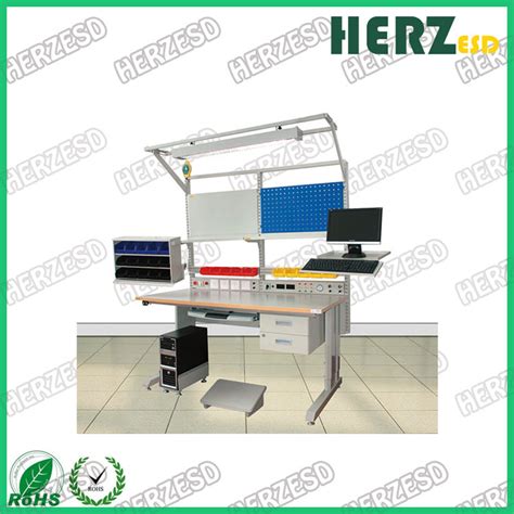 Durable Esd Work Table Electrostatic Workbench Static Load Kg