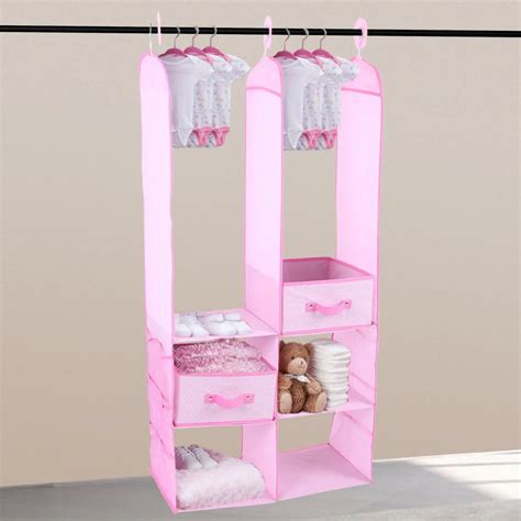 24Pcs Children Nursery Closet Organizer Set Baby Clothes Hanging Wardrobe Storage Baby Clothing ...