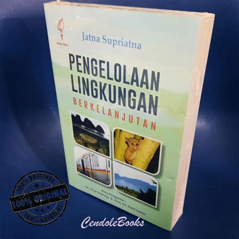 Buku Pengelolaan Lingkungan Berkelanjutan Jatna Supriatna Lazada