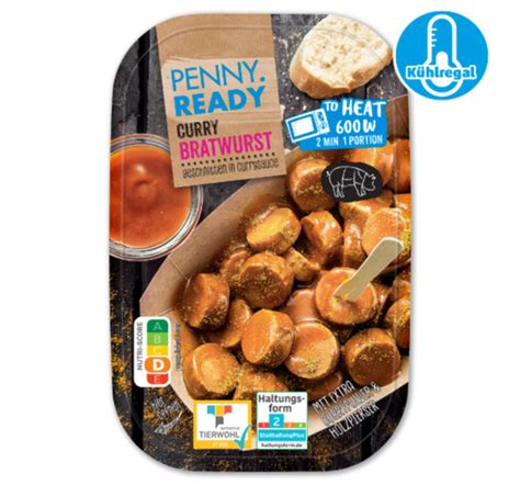 PENNY READY Curry Bratwurst Von Penny Markt Ansehen