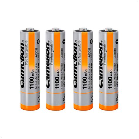 Ripley PILAS RECARGABLES CAMELION AAA 1100 MAH 4 UND