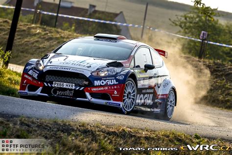 Ern Jan Ernohorsk Petr Jun Ford Fiesta R Barum Czech Rally