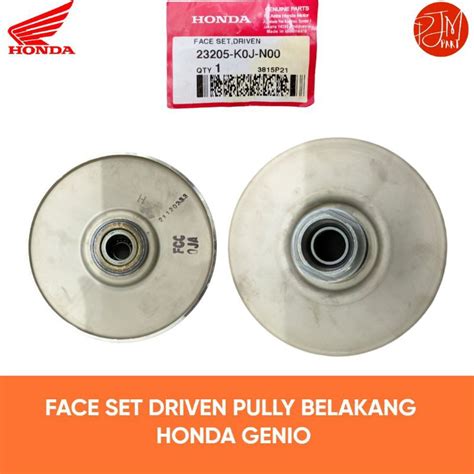 K J N Face Set Driven Rear Pully Honda Genio Original Shopee