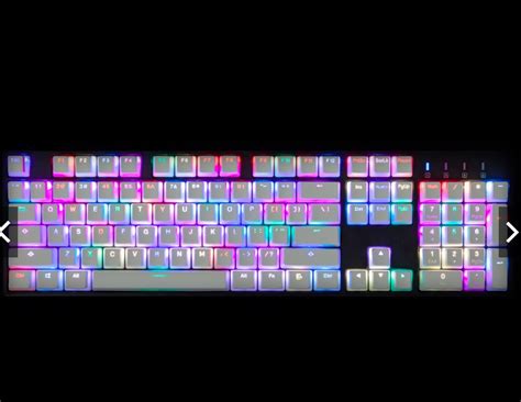 1STPLAYER UNI Q Pro TKL 87 KEYS Gray GATERON SWITCH RGB HOT SWAP