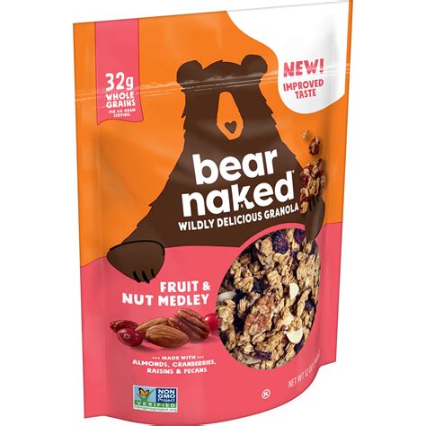 Bear Naked Granola Fruit Nut SmartLabel