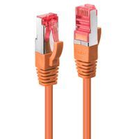 Shop Lindy 2m Cat 6 S Ftp Cable Orange Data Ethernet Cables Zoro UK