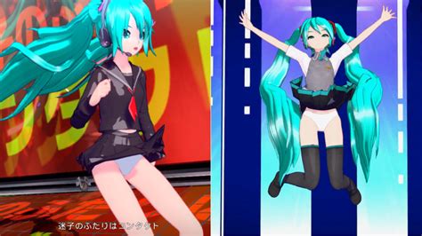 『初音ミク Project Diva Mega39’s』更新データが配信され、下着がガッツリ見えてしまう不具合が修正される Automaton