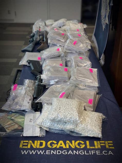 B C Anti Gang Unit Seizes 50 Kilograms Of Drugs In Surrey During Major