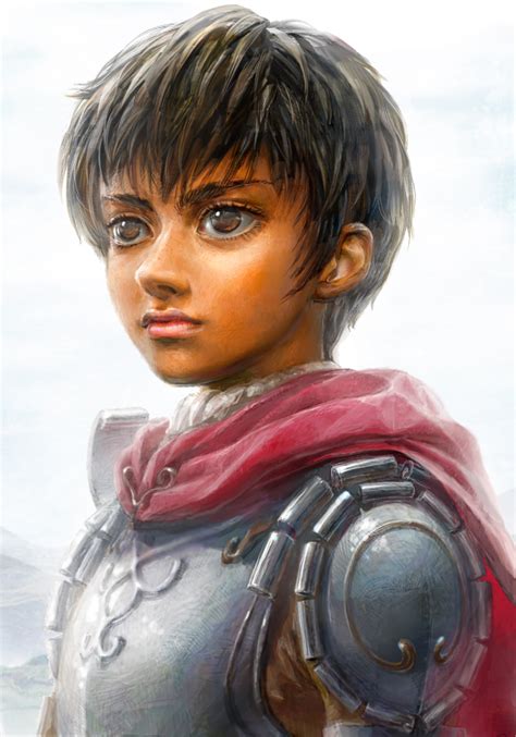 Safebooru 1girl Armor Berserk Black Hair Breastplate Brown Eyes Cape Casca Dark Skin Lips