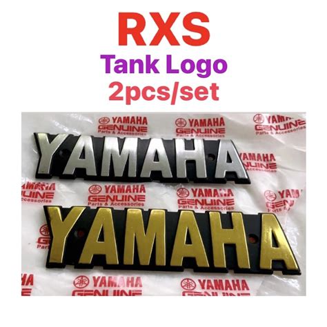 Yamaha Rxs Tank Logo 2 Pcsset Oet Rxs115 Rxs 115 Fuel Tank