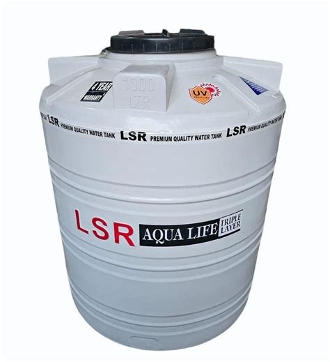 Aqualife LLDPE Triple Layered Water Tanks 1000 L At Rs 4 50 Litre In