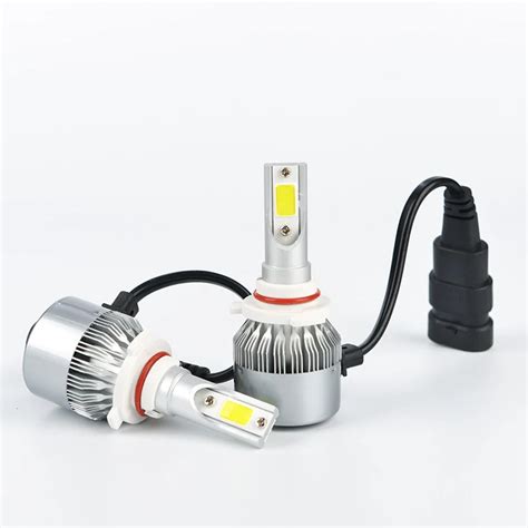 Lddczenghuitec Car Led Headlight Bulbs 72w 7600lm Cob Led Auto Headlamps Single Beam Automobile