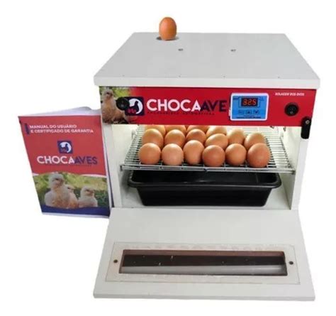 Incubadora de huevos Bivolt 36 con ovoscopio 100 automática