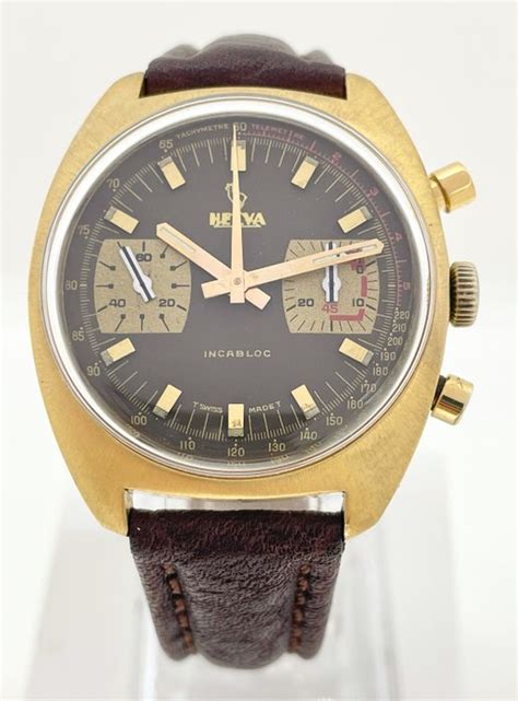 Helva Chronographe Valjoux 7733 NO RESERVE PRICE Catawiki