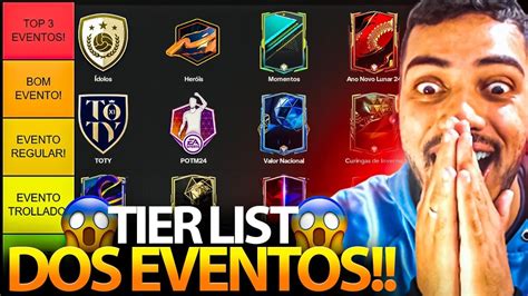 Qual O Melhor Evento At Agora Tier List Dos Eventos Do Fc Mobile