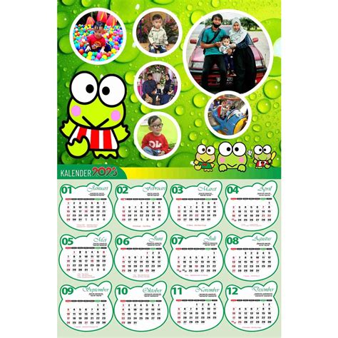 Jual Kalender Dinding 2023 Custom Foto Shopee Indonesia