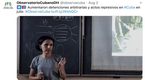 Observatorio Cubano De Ddhh Denuncia Incremento De Detenciones Arbitrarias