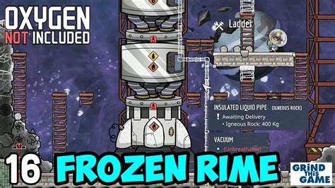 Petroleum Rocket Build On RIME 16 Oxygen Not Included Launch