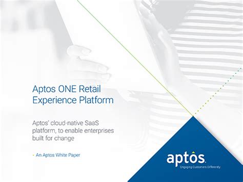 Aptos One Retail Experience Platform Technical Overview