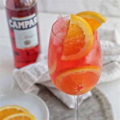 Italian Campari Spritz 3 Ingredients Homebody Eats