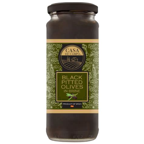 Casa De Campo Black Pitted Olives G Prime Grocers International