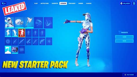 New Leaked Fortnite Chapter Season Starter Pack Ice Raider Skin