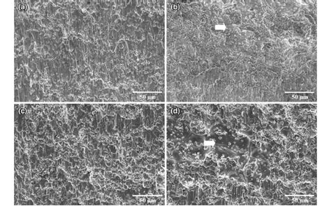 Sem Sei Fractographs Of In Cu In Joints After Shear Tests