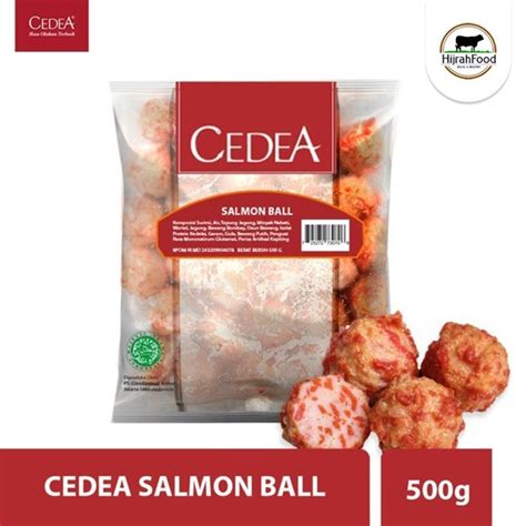 Jual Cedea Salmon Ball Bakso Salmon Gr Shopee Indonesia