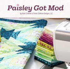 Paisley Got Mod New Batik Fabric Line Kate Colleran Designs