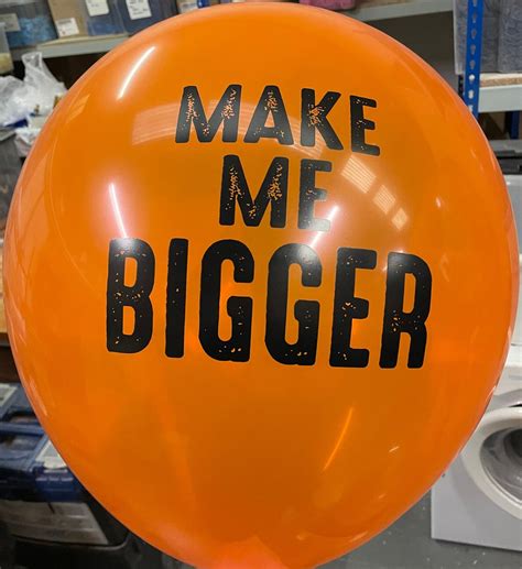 24 Make Me Bigger 24 Inch Giant Latex Balloon 2ft 2foot Looner Looners Latex Fetish B2p S2p Etsy