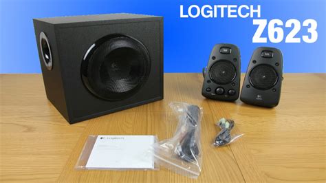 Logitech 21 Z623 Speaker System Unboxing Review Youtube