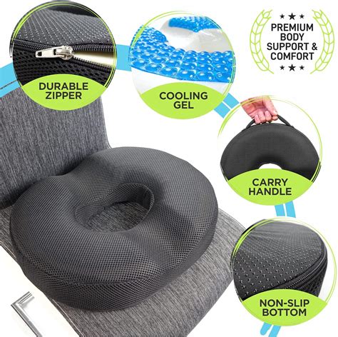 Buy Donut Pillow Gel Seat Cushion By Anbocare Orthopedic Donut