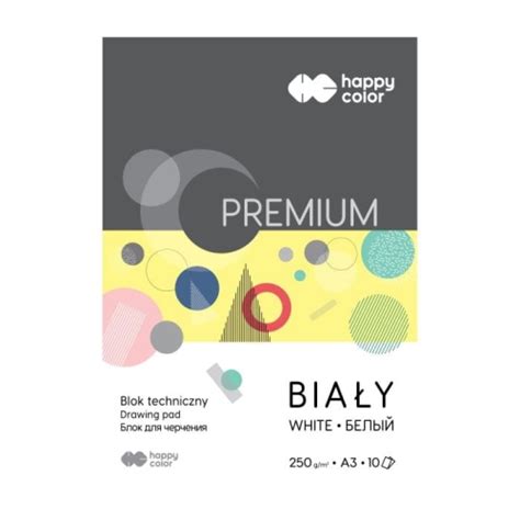 Happy Color Blok Techniczny A Bia E Kartki Premium G