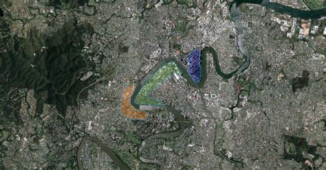 Map Of South Brisbane Indigenous Camp Sites Scribble Maps