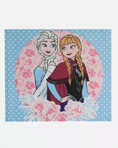 Tapete Infantil Frozen Disney Multicor Antiderrapante N04