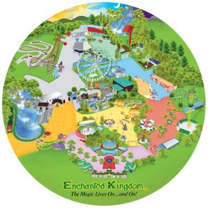 Park Map – Enchanted Kingdom