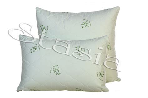 Подушка с бамбуковым волокном Тик 100% хлопок - оптом от производителя ...