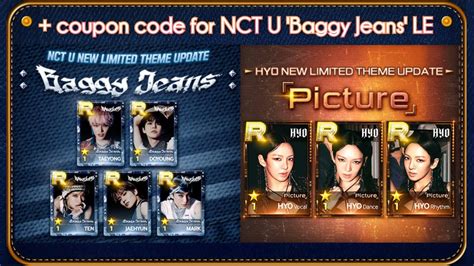 Superstar SMTOWN NCT U Baggy Jeans HYO Picture LE Themes