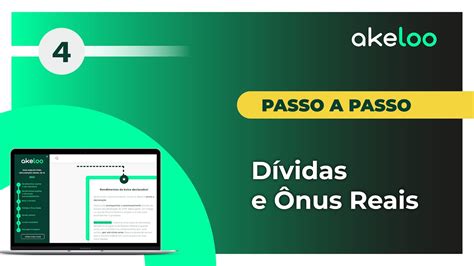 Dividas E Onus Reais - Como Declarar Dívidas e Ônus Reais | Akeloo - YouTube