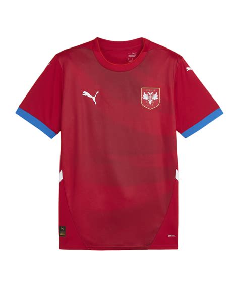 PUMA Serbien Trikot Home EM 2024 Rot F01 Rot