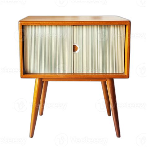 Retro Nightstand Furniture piece, Retro Furniture design 52787671 PNG