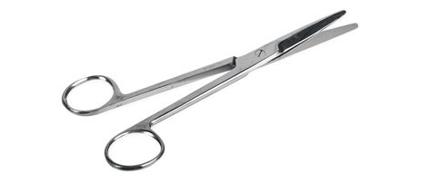 Mayo Dissecting Scissors Straight Stainless Steel Floor Grade