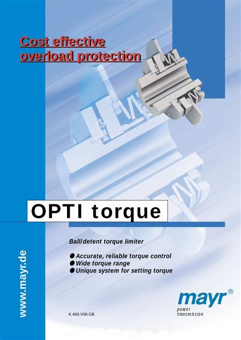 Pdf Opti Torque Krechina Clutches Opti Torque K Compared