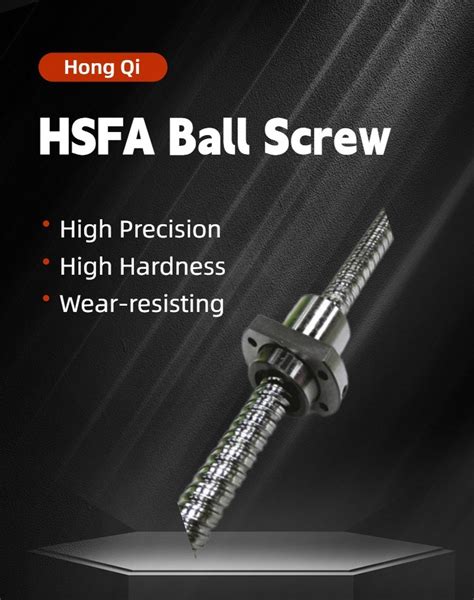 Hq Precision C7 C5 C3 Ball Screw For CNC Machine China Sfa And Sfu