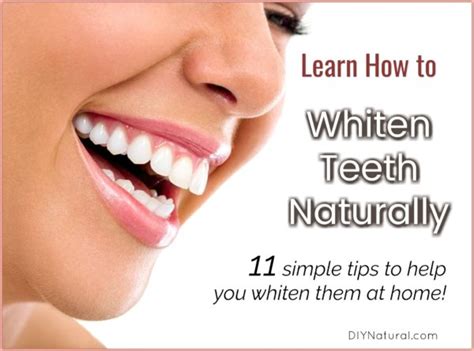 How to Whiten Teeth Naturally: 11 Simple Ways To Lighten Them Naturally