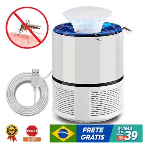 REPELENTE ARMADILHA LUMINÁRIA MOSQUITO PERNILONGO INSETO LED USB