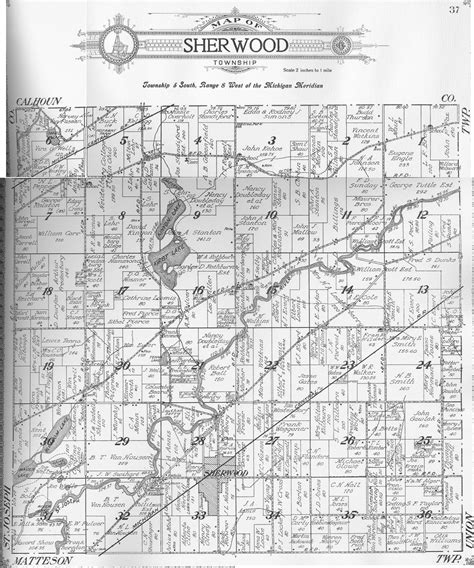 Usgenweb Archives Branch County Mi Maps