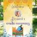 Editable Krishna Indian Cradle Ceremony Welcome Sign Namkaran Ceremony